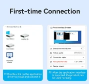 Vention адаптер USB-C/A > HDMI 1080p