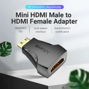 Vention Адаптер mini HMDI > HDMI 4K