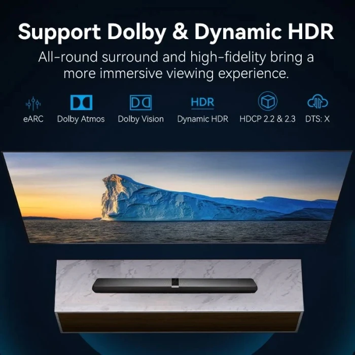 Vention AIVH0 HDMI 2.1 8К