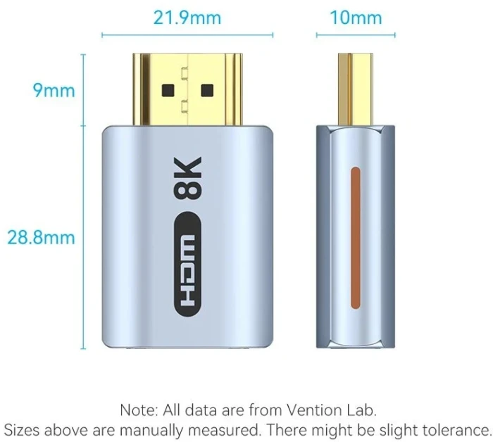 Vention AIVH0 HDMI 2.1 8К