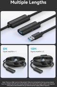 Vention USB 3.0 Кабел удължение 5.0m