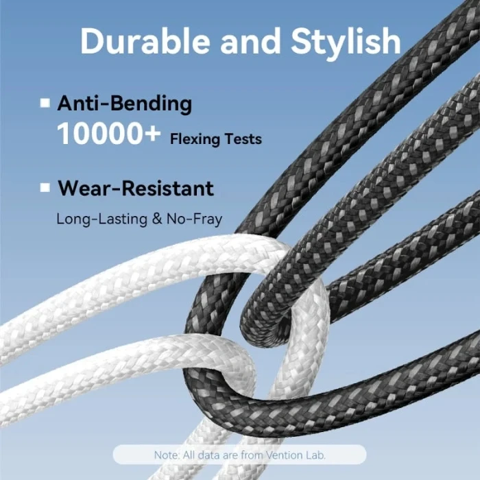 Vention USB-A 2.0 > USB-C - 1.0m