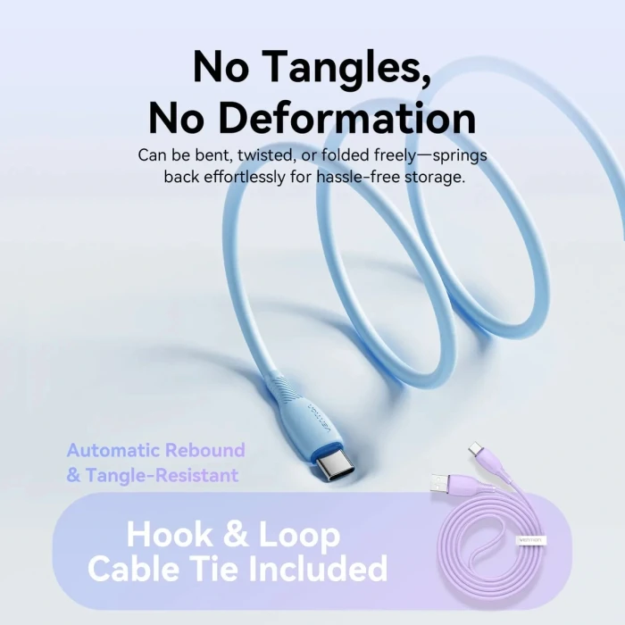 Vention USB-A 2.0 > USB-C - 0.25m