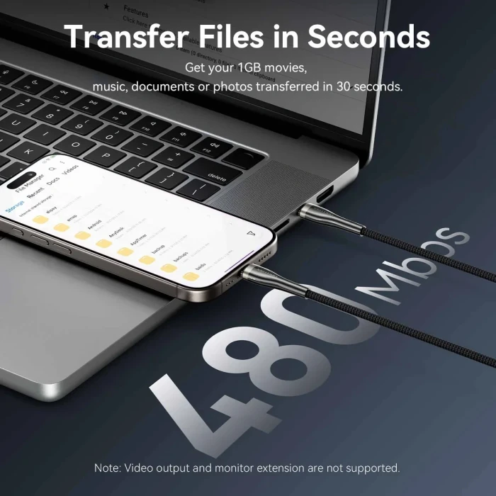Vention USB-C 2.0 240W - 1.2m