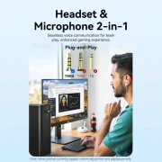 Vention звукова карта USB > 3.5mm 4-pin