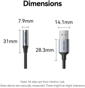 Vention звукова карта USB > 3.5mm 4-pin