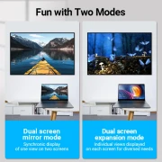 Vention AIPB0 ъглов вертикален HDMI