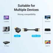 Vention AIPB0 ъглов вертикален HDMI