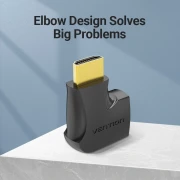 Vention AIQB0 ъглов вертиаклен HDMI