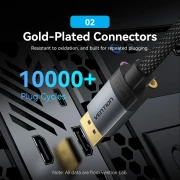 Vention Display Port v2.1 16K 60Hz - 2.0m