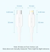 Vention USB 2.0 Type-C > Lightning 1.0m