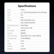 Vention TQZHB 6in1 USB-C