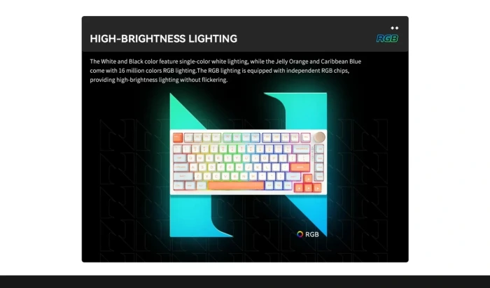 VGN Wireless N75 PRO - Kailh Linear