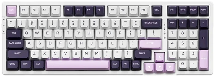 VGN V98 Black PRO V2 Kailh Vaporwave