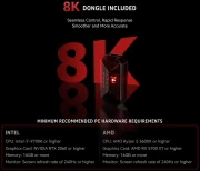 VXE MAD R 8K Black Wireless