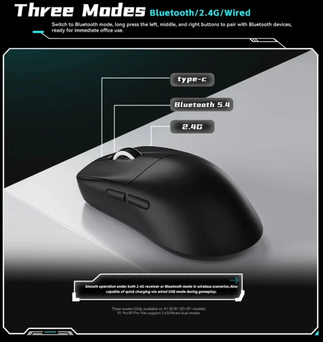 VXE Dragonfly R1 Pro Max Wireless