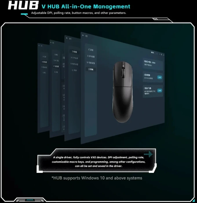 VXE Dragonfly R1 Pro Max Wireless