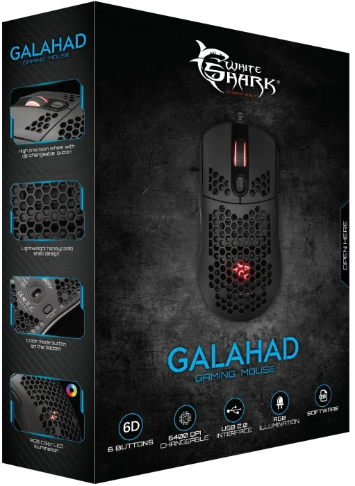 White Shark GALAHAD - Black
