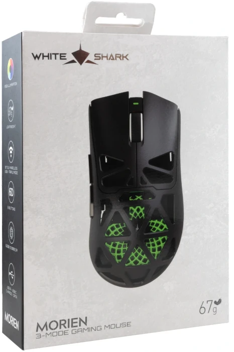 White Shark Wireless MORIEN - Black