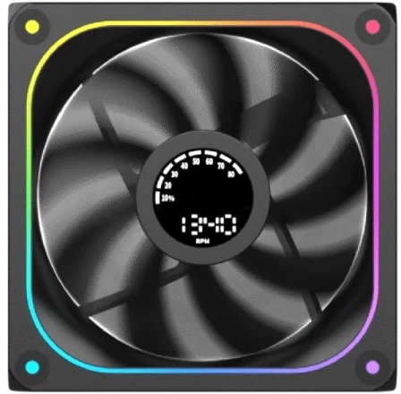 Xigmatek AERO DGT 120 - Digital Black
