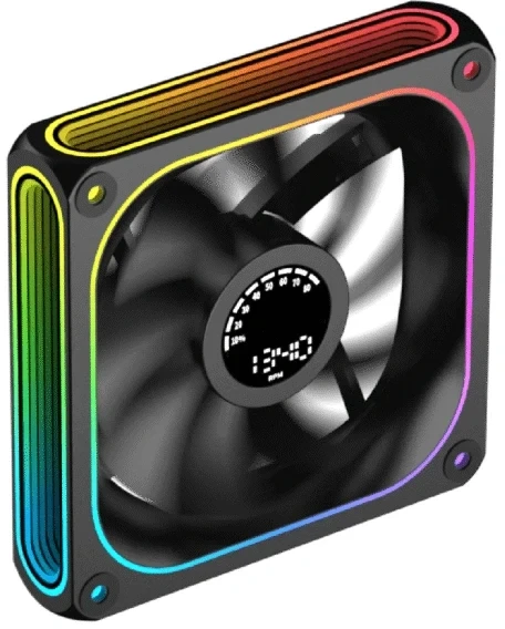 Xigmatek AERO DGT 120 - Digital Black