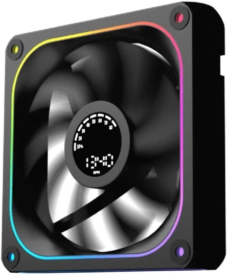 Xigmatek AERO DGT 120 - Digital Black