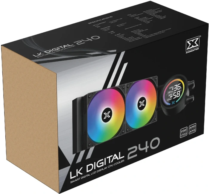 Xigmatek LK 240 Digital - Black