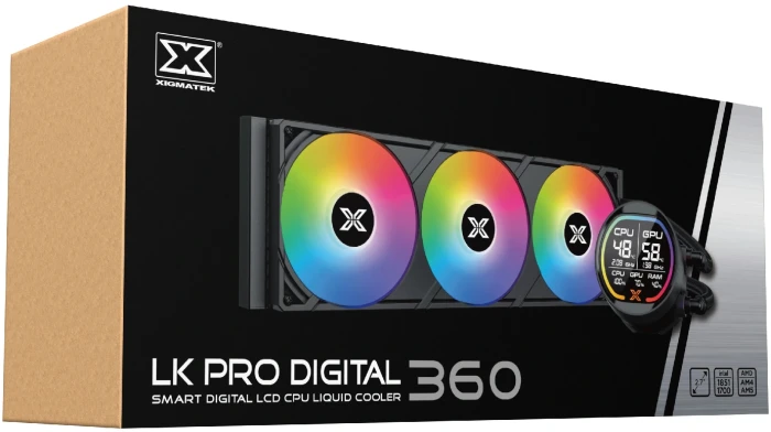 Xigmatek LK Pro 360 Digital - Black