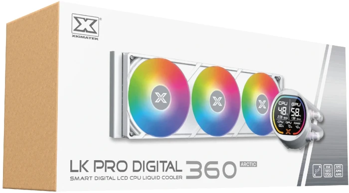 Xigmatek LK Pro 360 Digital - Arctic