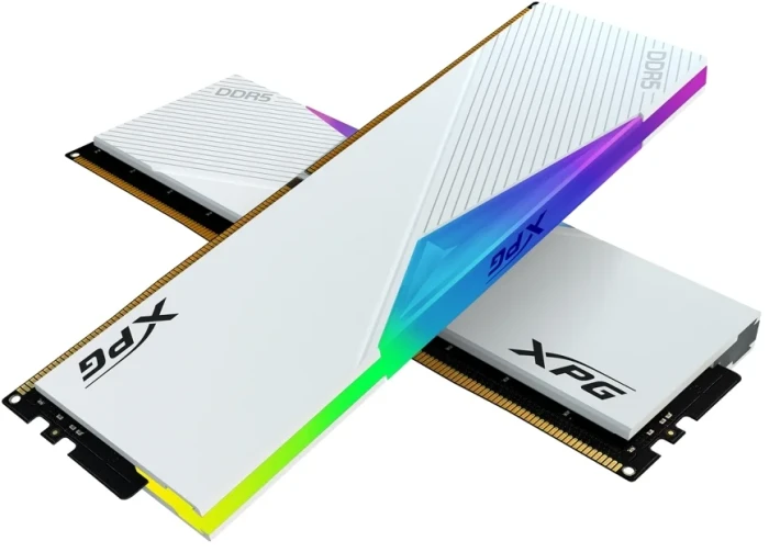 64GB (2x32) DDR5-6000 CL30 XPG LANCER RGB WHITE EXPO & XMP