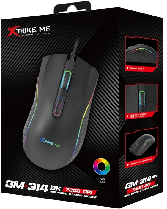 Xtrike ME GM-314 Black