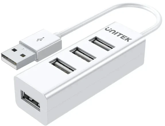 Unitek USB 2.0 HUB 4 port White - Y-2146
