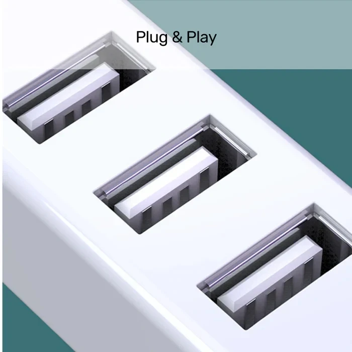 Unitek USB 2.0 HUB 4 port White - Y-2146
