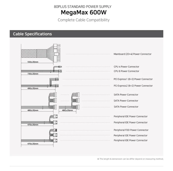 Zalman MegaMax 600W