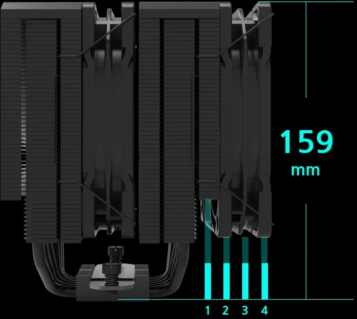 Zalman CNPS14X DUO BLACK