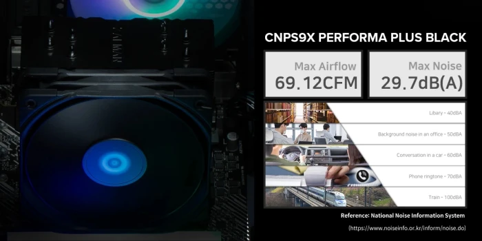 Zalman CNPS9X PERFORMA PLUS BLACK