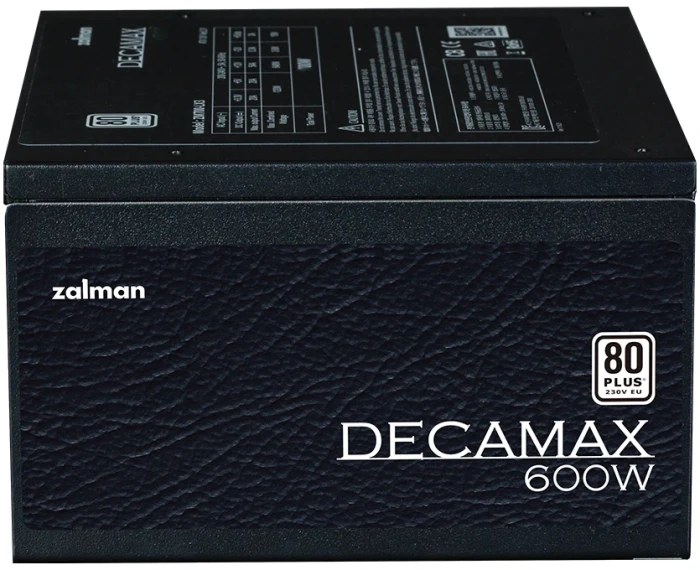 Zalman DecaMax ZM600-LX3 80+ 600W