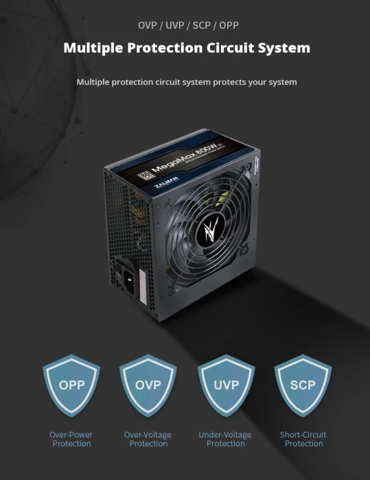 Zalman ZM800-TXII MegaMax 80+ 800W