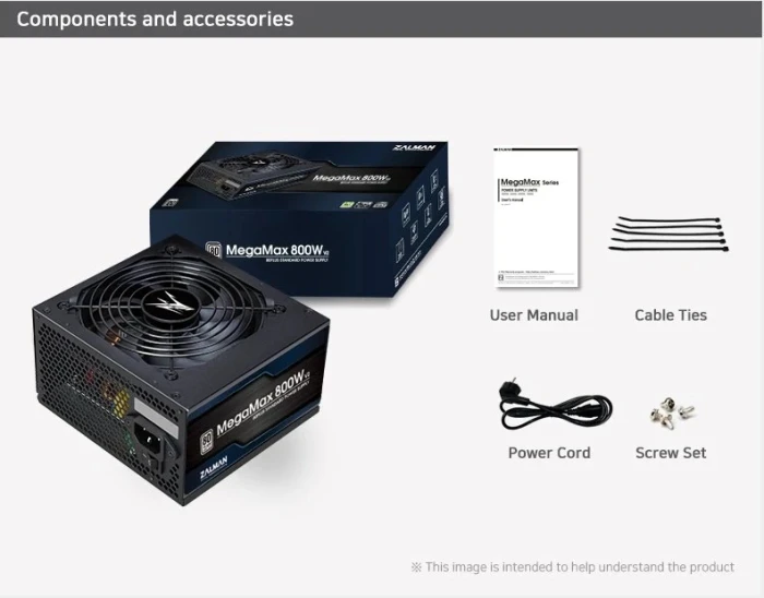 Zalman ZM800-TXII MegaMax 80+ 800W
