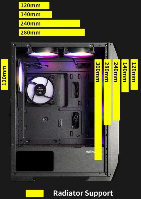 Zalman N7 PLUS Fixed LED