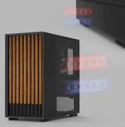 Zalman P10 NAMU Wood - BLACK