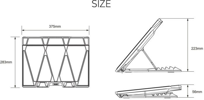 Zalman Охлаждане за лаптоп 17" ZM-NS3000