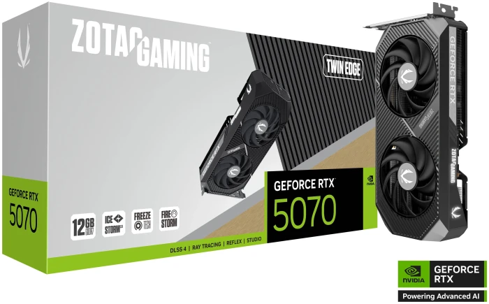 ZOTAC RTX 5070 12GB Twin Edge
