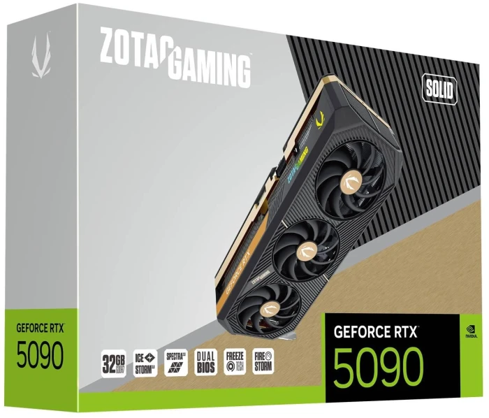 ZOTAC GAMING RTX 5090 SOLID 32GB