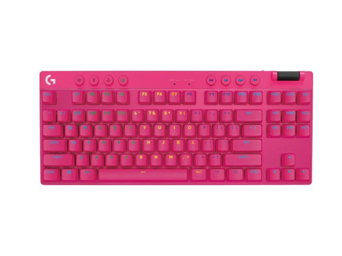 Logitech G Pro X TKL Lightspeed Tactile Switch Magenta