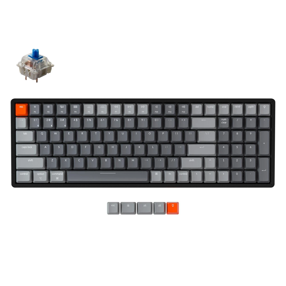 Keychron K4 Hot-Swappable Full-Size Gateron Blue