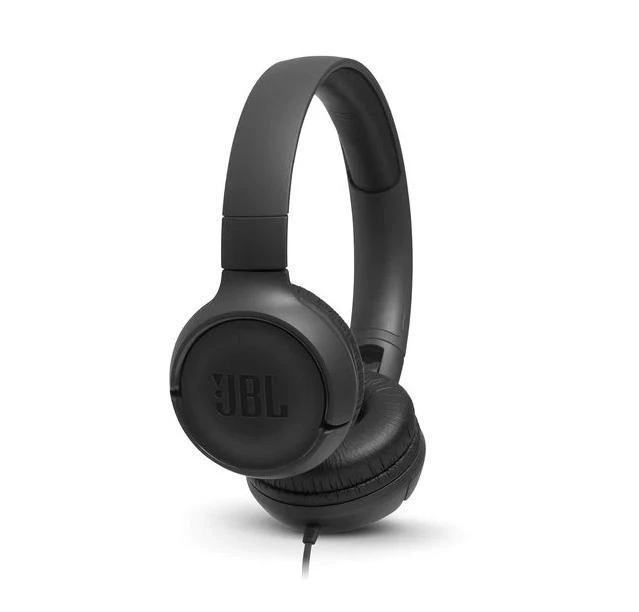 Слушалки on-ear JBL T500, Черен