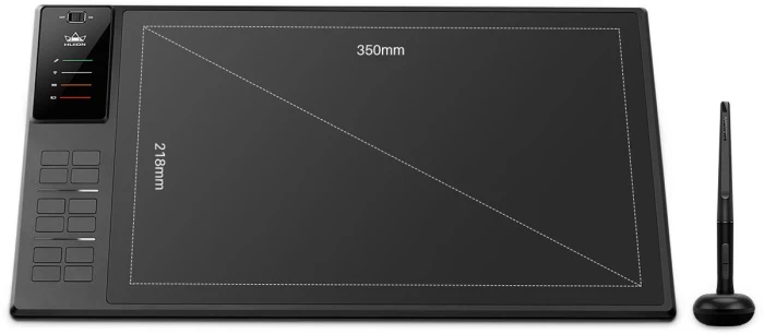 Графичен таблет HUION Inspiroy WH1409 V2, WiFi 2.4Ghz