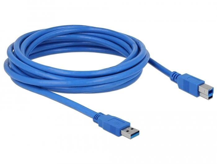Delock Кабел USB-A > B 5m