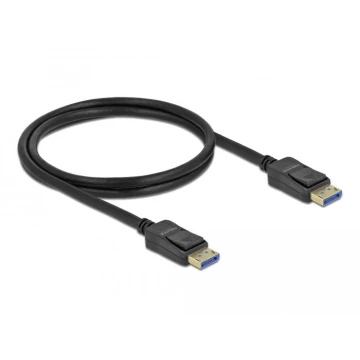 Кабел Delock DisplayPort 2.0 мъжко - DisplayPort мъжко, 1.0м, 10K